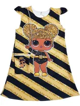 Comprar Vestidos De Nena Con Carterita Sublimada De Reg Moda Lols