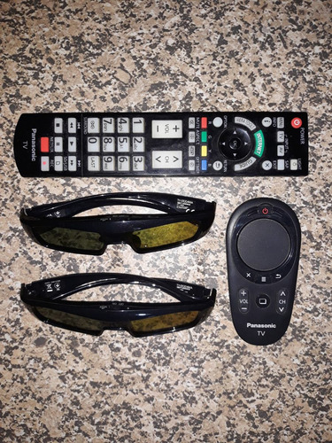 Tv 3d Plasma Panasonic Tc-p65vt50b Vt50b 65 Pol 3500 Horas