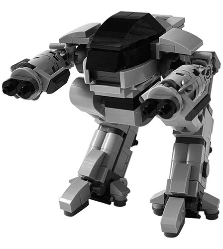 Robot Ed 209 Robocop De Bloques Para Armar