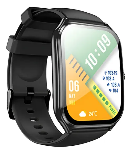 Smartwatch Hoco Y28 Pantalla Amoled Negro Blanco
