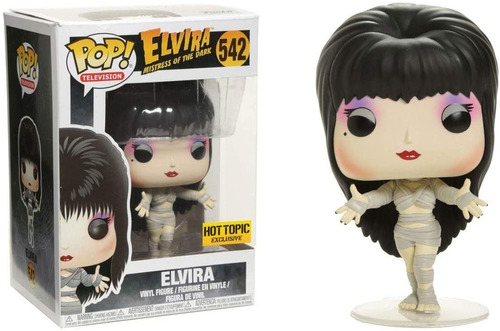 Funko Pop Elvira Mistress Of The Dark Elvira Hot Topic Exclu