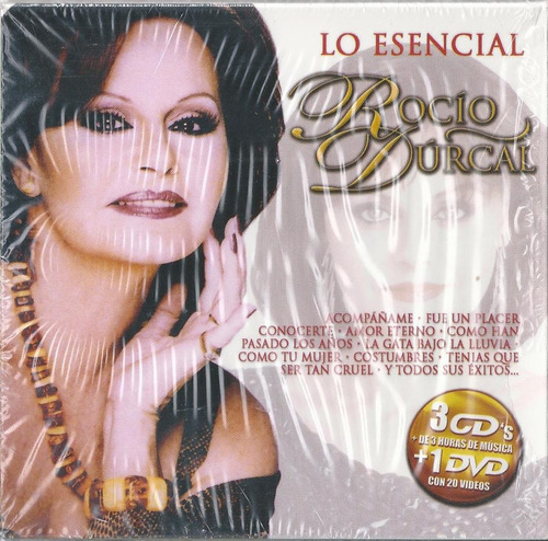 Rocío Durcal Lo Esencial De Cd Triple + Dvd Nacion Edic 2008