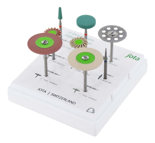 Kit Jota 1433 Para Pulido Restauracion De Disilicato Litio