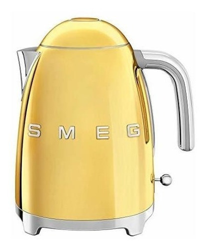 Tetera Eléctrica Smeg Dorado