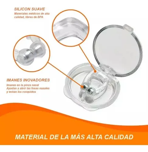 K Clipes Nasais (4) - Anti-ronco Magnético. Respira 2024