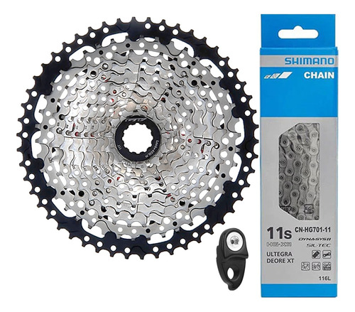 Pacha Cassette Gw 11 V 11- 50 Cadena Shimano Combo Bicicleta