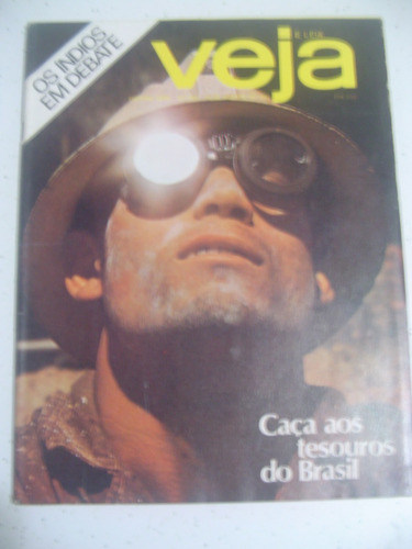 Revista Veja 206 Mineiração Garimpo Jeronimo Rosado 1972