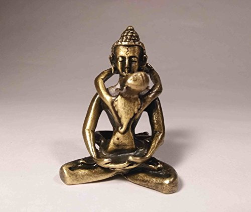 Buda Tibetano Tantra Amantes Yab-yum Estatua Unión Divina -
