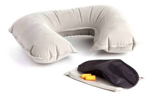 Set Travel Relax Almohada + Antifaz + Tapones * Recoleta