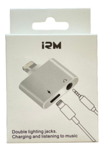 Adaptador Para Lightning iPhone, iPad Audífonos Y Cargador