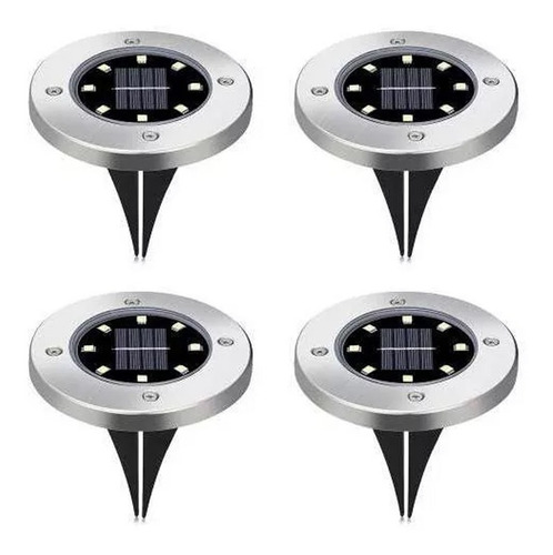 Imagen 1 de 4 de 4 Lamparas Luz Tenue Decorativas De Jardin Son Solares Remate Envio Gratis