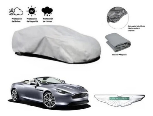 Forro Funda Cubreauto Afelpada Aston Martin Db9 2015