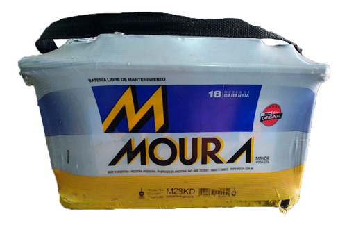 Bateria Moura Calidad Original Vw Saveiro G3 Y G4 Diesel