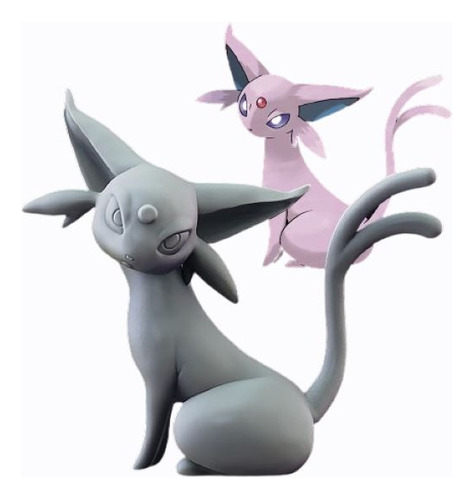 Pokémon Espeon Para Pintar En Casa !!! Impresión 3d!!oferta