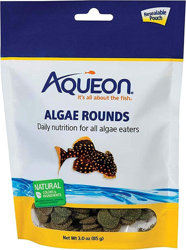 Ruedas De Algas Para Todos Los Peces (combo 3 Piezas)