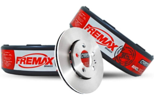 Kit X2 Discos De Freno Fremax Honda Cr-v 2.0 282 Mm