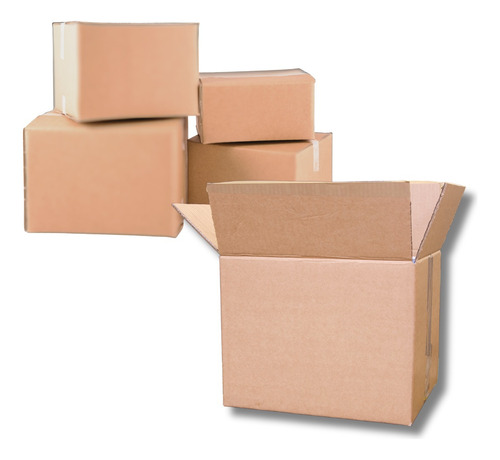 Cajas De Mudanza 30x30x20/pack Económico 25 Cajas Envíos