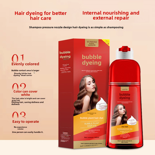 Crema Para Teñir El Cabello Con Esencia Natural, 500 Ml, Col