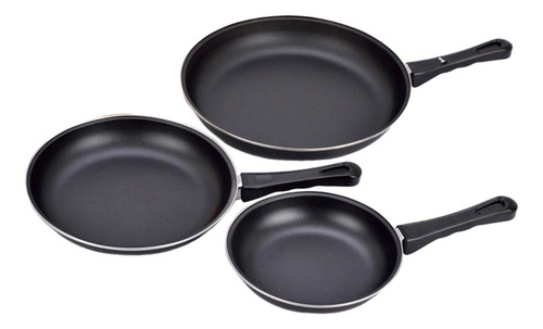 3x Sartén Antiadherente, Sartén Para Huevos, Sartén