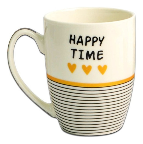 Jarro Mug Taza Tulipa Ceramica Deco Dorado Pettish Online