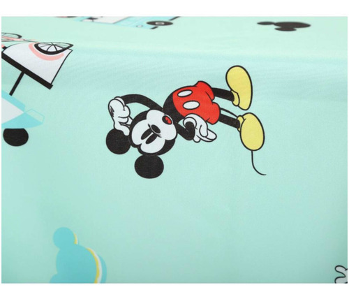 Mantel De Mickey Y Minnie Mouse Color Menta