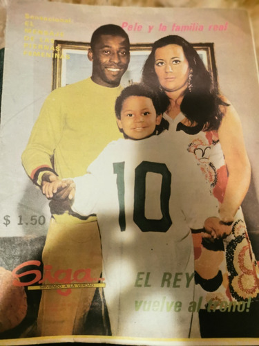 Pele Magazine Periodico 1970