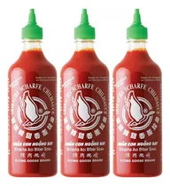 Comprar Salsa Sriracha Hot Chili Sauce Flying Goose 3 Pack X 730ml