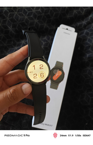 Samsung Galaxy Watch 7 Negro Mesh Negro Gris Oscuro (Usado)