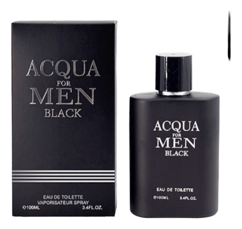 Perfume Para Hombre Marca Ebc Acqua For Men Black 100 Ml