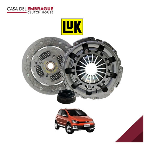 Kit Embrague Volkswagen Crossfox 1.6 2007 / --