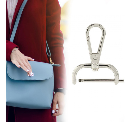 Ganchos Giratorios Para Bolso, Correa Para El 31mm Plata