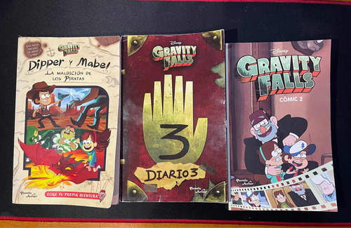 Libros Gravity Falls (lote De 3)