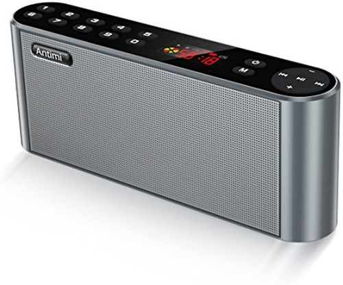 Altavoz Antimi Bluetooth, Reproductor De Radio Fm, Reproduct