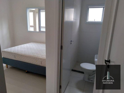 Imagem 1 de 9 de Kitnet Com 1 Dormitório Para Alugar, 15 M² Por R$ 1.100,00/mês - Rudge Ramos - São Bernardo Do Campo/sp - Kn0006