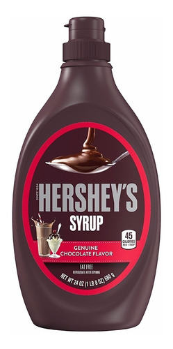 Chocolate, Jarabe Americano Importado Hershey's® Syrup X 12