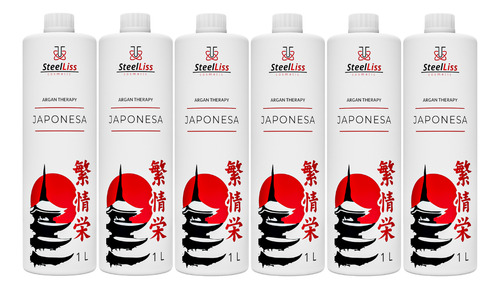 Escova Progressiva Japonesa 6x1000ml