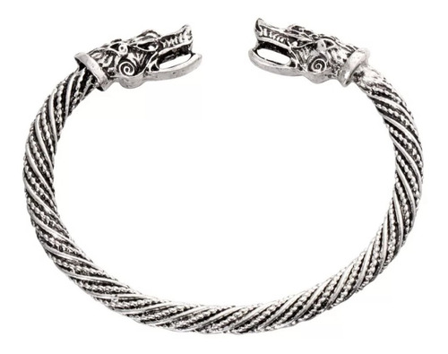 Pulsera Brazalete Dragon Vikingo Vintage Hombre