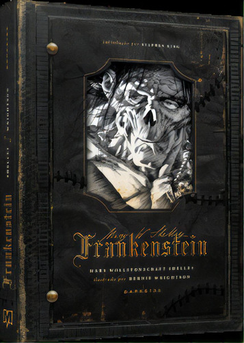 Frankenstein: Monster Edition, de Mary Shelley. Editora Darkside, capa dura em português