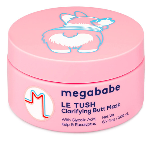 Megababe Le Tush - Mascarilla Para Acné Para Glúteos Y Cu.