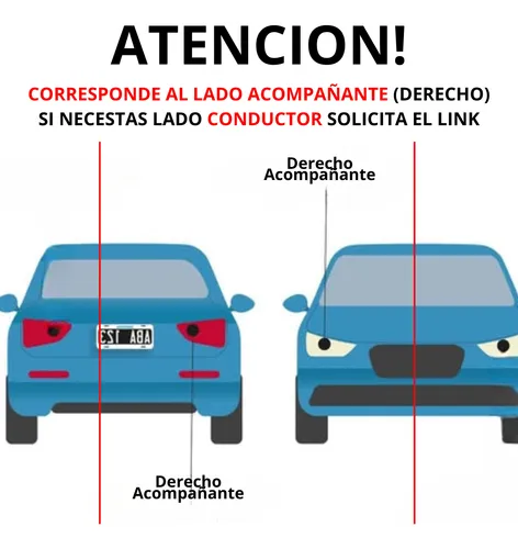 Óptica Corolla 2014 2015 2016 2017 Con Lupa Con Led Tyc