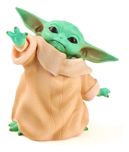 Figura D Acción Juguete Baby Yoda Master Grogu Muñeco Regalo