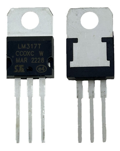 Lm 317t Regulador Ajustable Lm317t - To220 Pack X 5