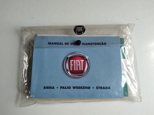 Manual Do Proprietário Palio Weekend Trekking 2014 Cf (Usado)