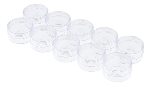 Recipientes De Crema Transparentes 2 Piezas