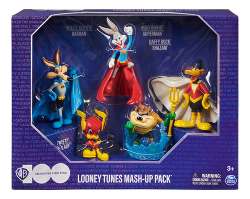 Figuras Looney Tunes 10cm 100 Aniversario De Wb Dc Comics