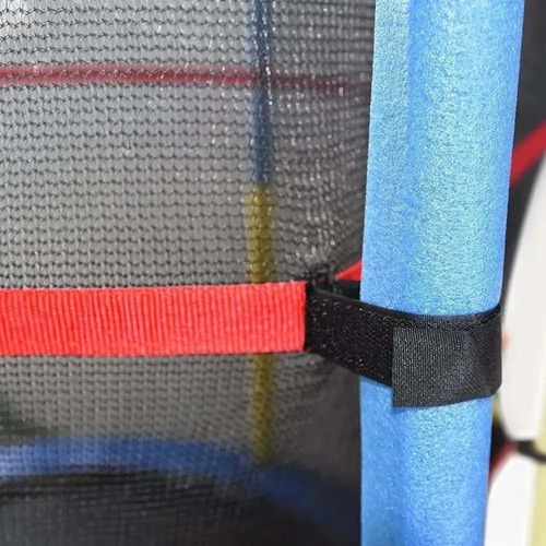 Imagen 4 de 7 de Cama Elastica Saltarina 1,4m Trampolin Proteccion Red Fd1400