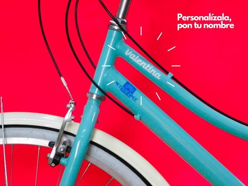 Bicicleta Urbana Classic 6 Vel Accesorios Personalizada
