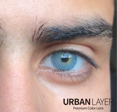 Imagen 4 de 10 de Urban Layer Gogh Light Blue Lentes De Contacto Anuales