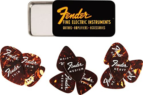 Uñas Para Guitarra Púas Para Guitarra Eléctrica Fender Fine,