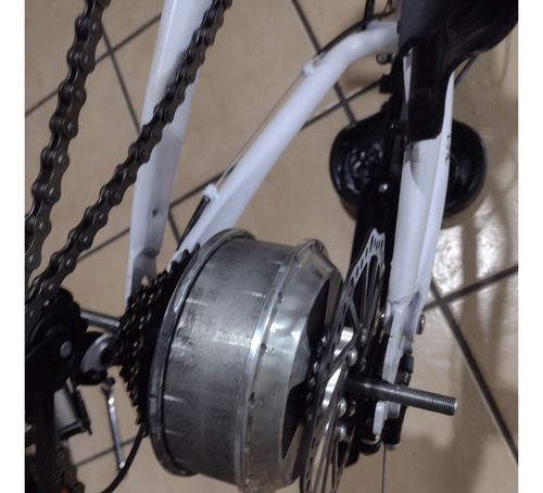 Motor Para Bici Scooter Adaptado 36-42v Con Módulo 350w (Usado)